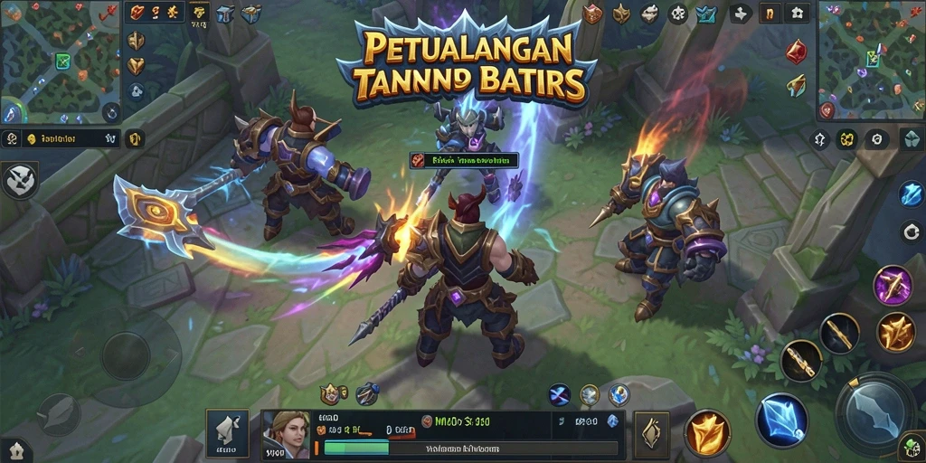 Screenshot dari gameplay <strong>66D</strong> yang menampilkan pertempuran epik antara pemain.