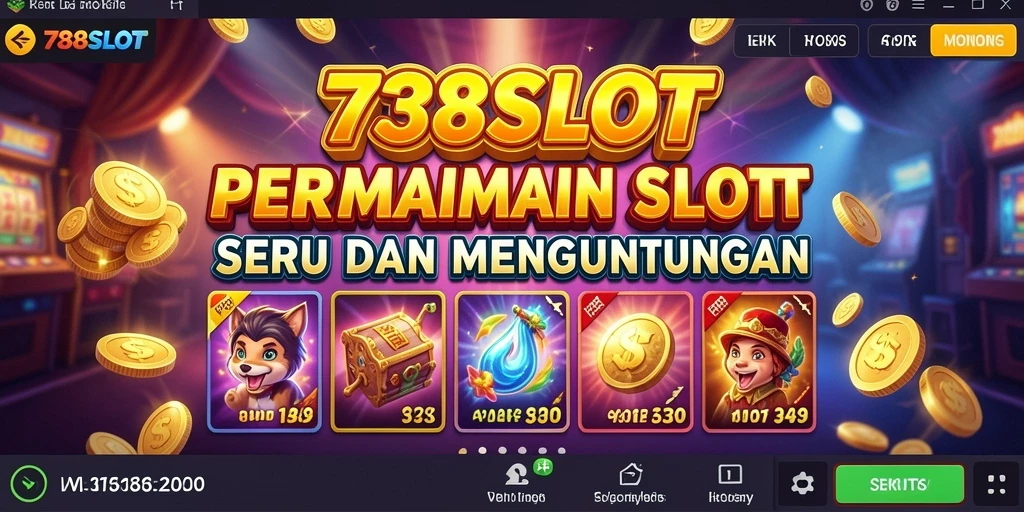 Tampilan menarik dari permainan slot 738SLOT yang mengasyikkan.