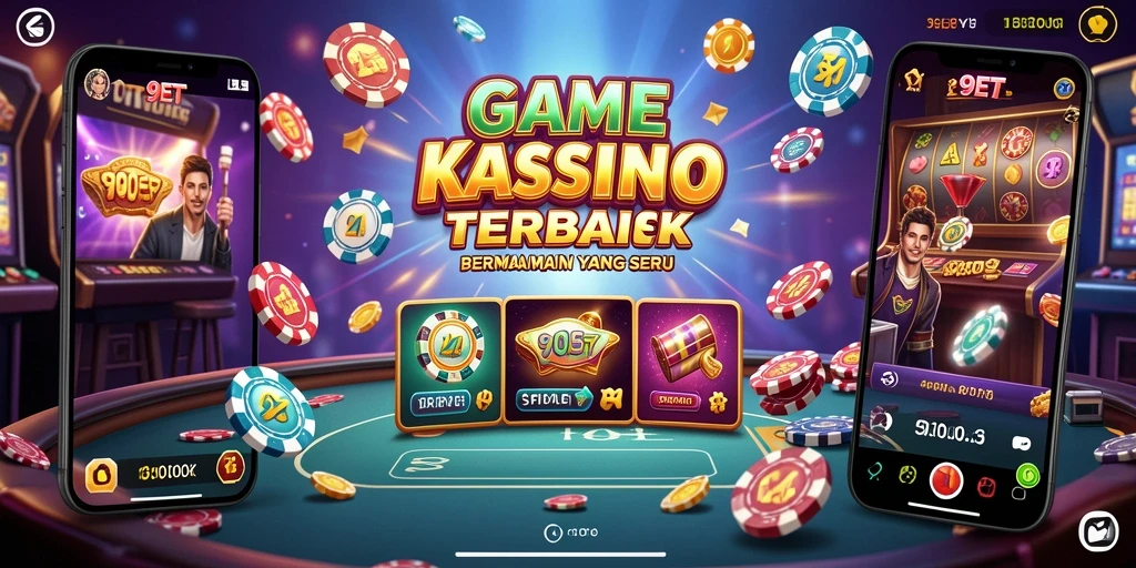 Tangkapan layar gameplay mengasyikkan dari 9ET, menunjukkan suasana kasino yang nyata.