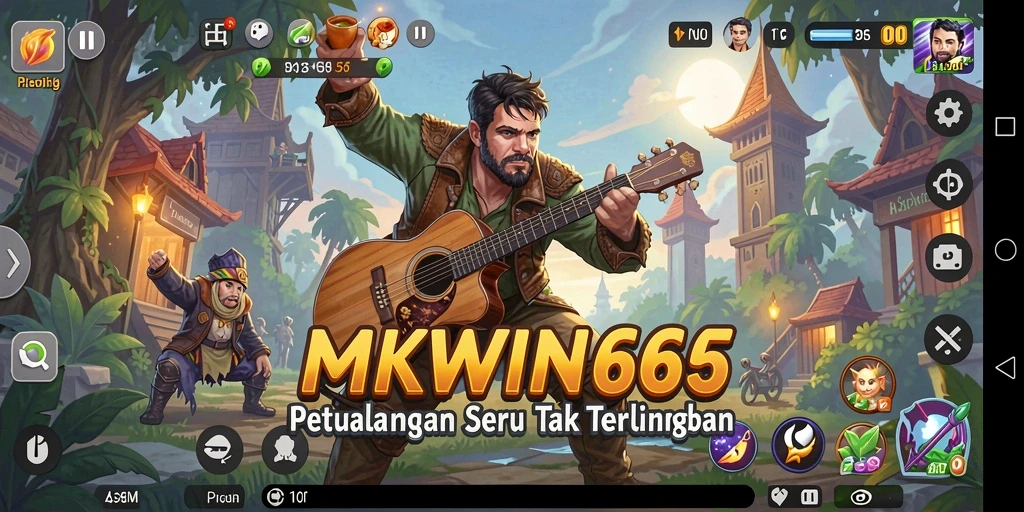 Tampilan gameplay MKWIN666 yang seru dan penuh aksi petualangan.