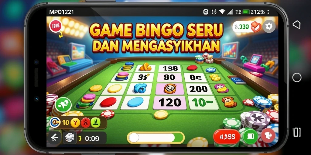 Tampilan gameplay seru dan interaktif di MPO1221.
