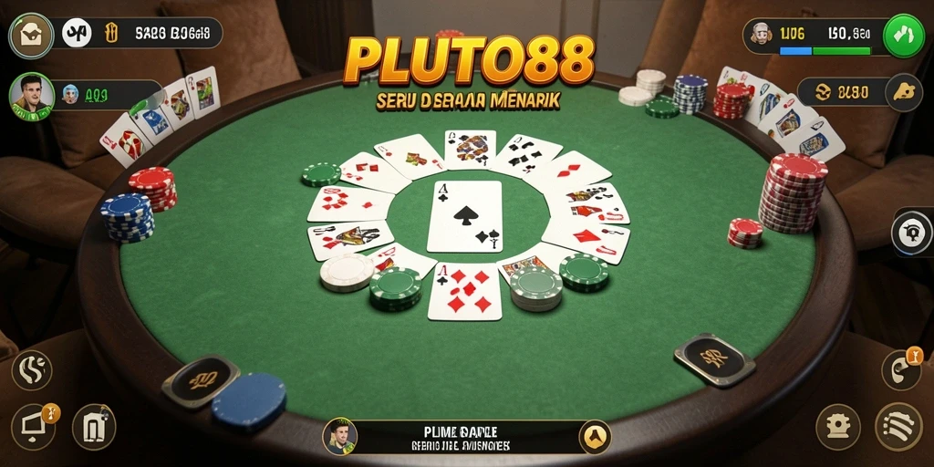 Tampilan gameplay seru dan interaktif di PLUTO88.