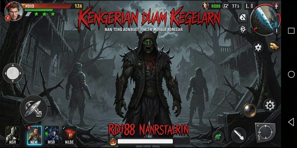 Tampilan mencekam dan gameplay RDI88 yang menghantui.