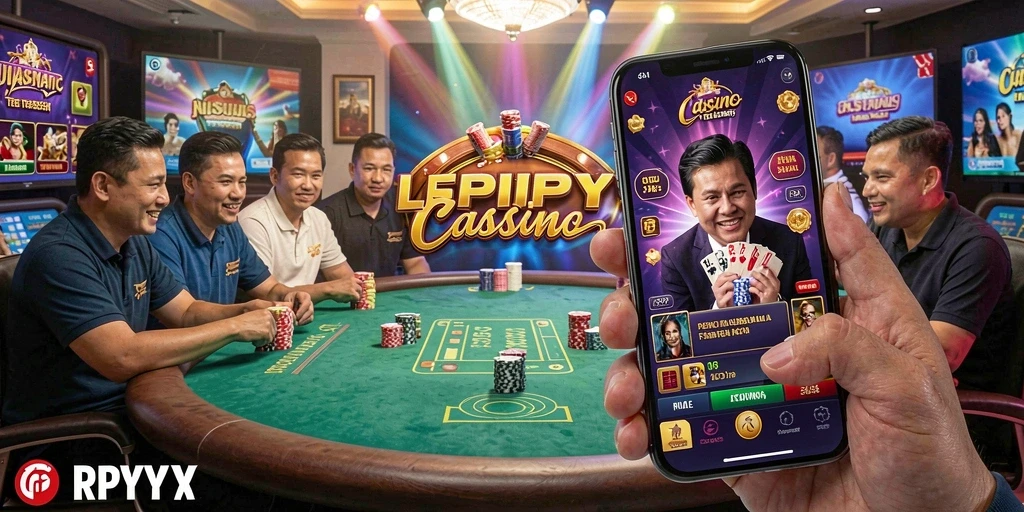 Tampilan menarik dari gameplay Live Casino di RPYYY.
