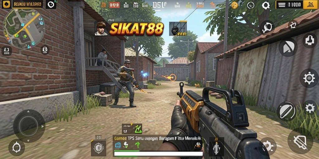 Gameplay SIKAT88 menghadirkan aksi TPS yang mendebarkan.
