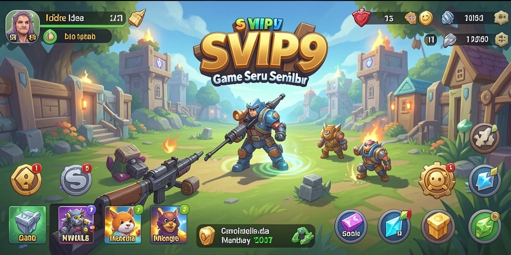 Tampilan gameplay seru dan interaktif dari SVIP9.