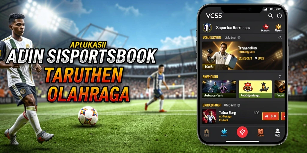 Tampilan gameplay VC55 yang menarik dan interaktif di kategori Sportsbook.